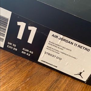 Men’s Air Jordan 11 Retro